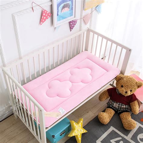 Portable Baby Mattress Pad Kids Crib Mats Baby Bedding Reusable Baby ...