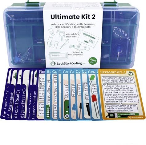 Amazon.com: Ultimate Coding Kit for Kids 8-15 | 100+ Code & STEM ...