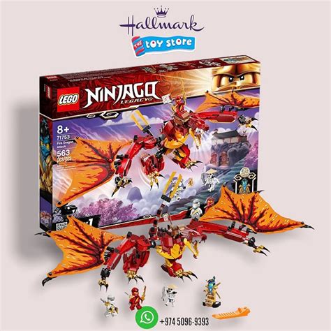 LEGO NINJAGO Fire Dragon Attack (71753) - Gulf Greetings