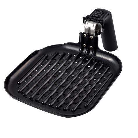 NuWave Brio 6 Quart Brio Air Fryer Grill Pan Accessory - Walmart.com ...