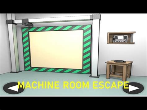 Escape Game Machine Room Escape Walkthrough {masasgames} - YouTube