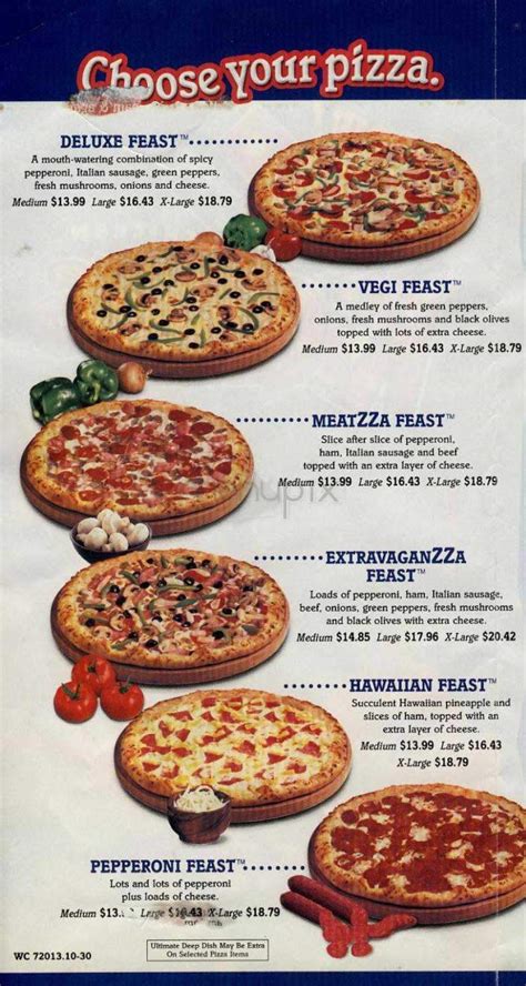 Menu of Domino's Pizza in Stephenville, TX 76401