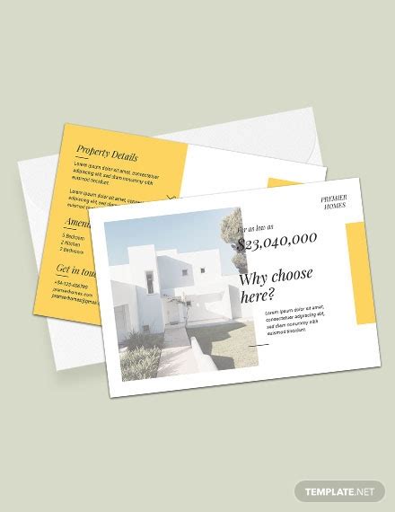 Real Estate Postcard - 20+ Examples, Format, Pdf | Examples