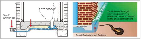 Termite reticulation systems protect homes against termite invasion.