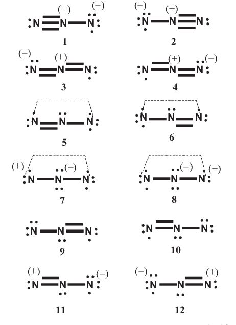 Figure 2 from Valence Bond Structures for the N3- Anion, the N3 Radical ...