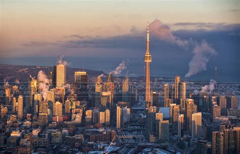 Aerial Photo | Toronto City Skyline 2015