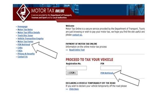 Taxing Online - Motor Tax