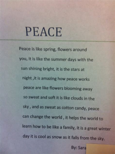 Apopka Family Learning Center: Peace