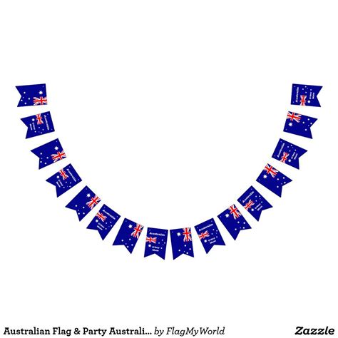 Australian Flag & Party Australia Banner /Weddings | Zazzle ...