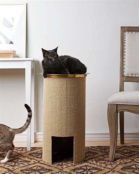 Diy Cat Scratcher Post - 25 Easy DIY Cat Scratching Post Ideas ...