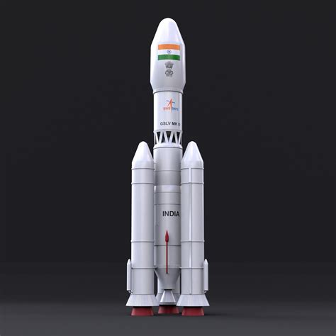 ISRO GSLV MK III Rocket Launch Vehicle | FREE Spacecraft models ...