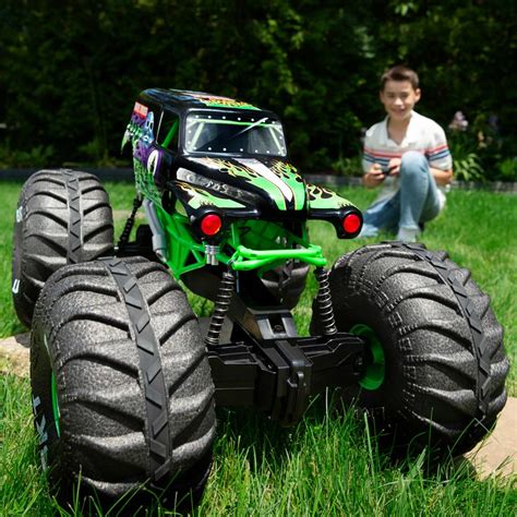 Monster Jam, Official MEGA Grave Digger All-Terrain Remote Control ...