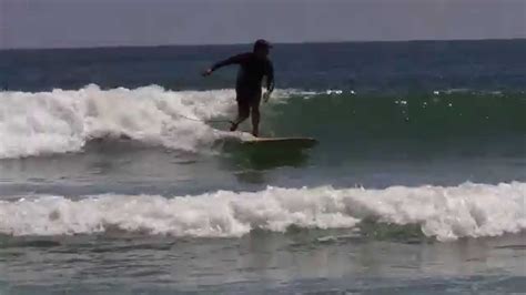 Surfing at New Smyrna Beach, Florida - YouTube