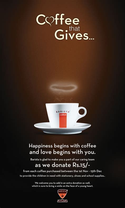 Barista Lavazza Sri Lanka - café signages & boards on Behance