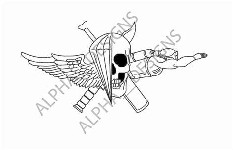 Recon Jack USMC Marine Recon SVG File Digital File Vector - Etsy UK