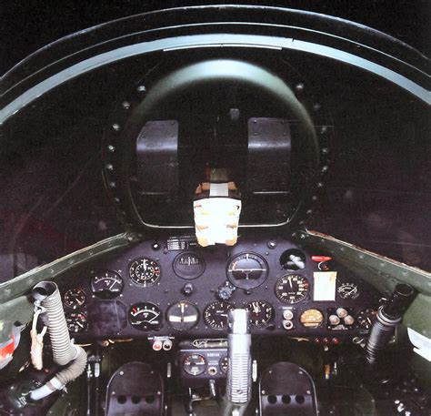 Lockheed P 80 Shooting Star Cockpit