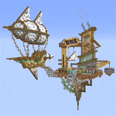 Build Challenge: Steampunk Airship | Minecraft