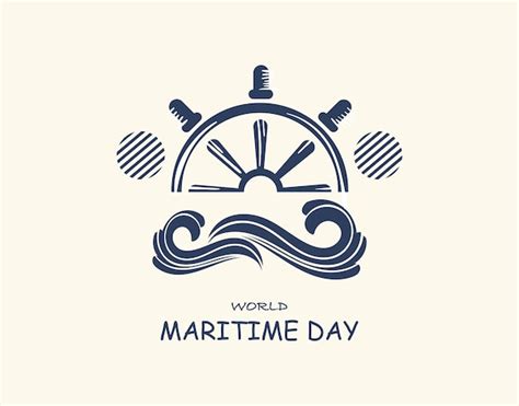 Premium Vector | World maritime day