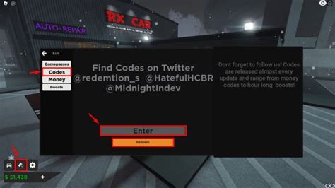 Roblox Midnight Chasers Codes (February 2024)