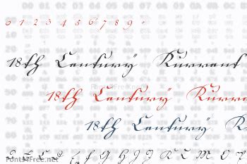 18th Century Kurrent Font Download - Fonts4Free