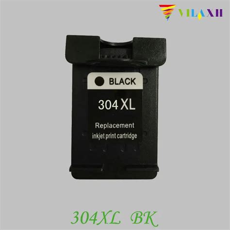 vilaxh Compatible Black Ink Cartridge Replacement for HP 304xl 304 xl ...