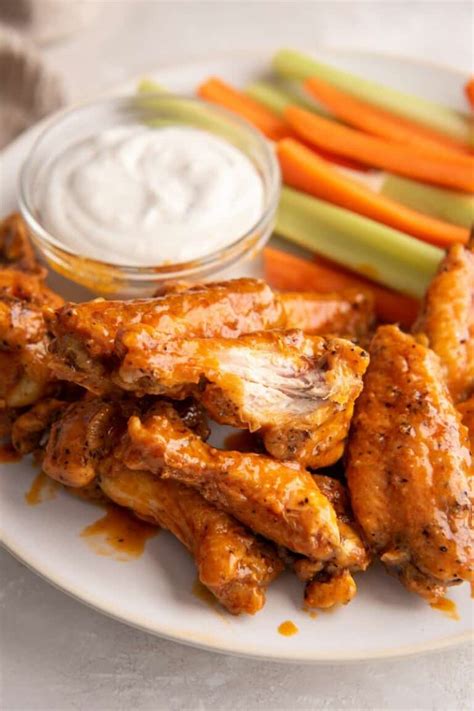 Crispy Air Fryer Buffalo Wings | Everyday Family Cooking