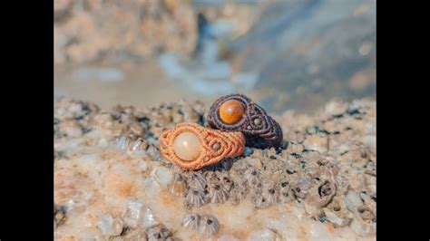 Macrame Ring tutorial | How to make a ring with gemstone | DIY | Easily ...