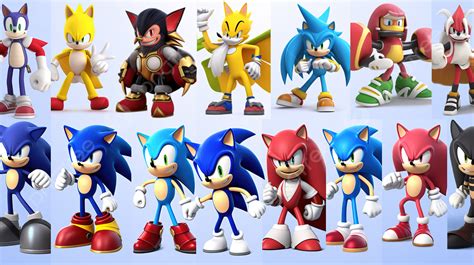 Fondo Personajes De La Serie Sonic The Hedgehog Fondo, Fotos De Todos ...