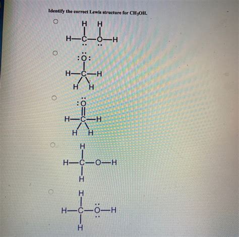 Lewis Structure Of H3coh