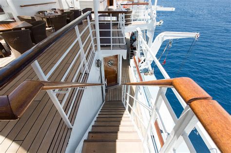 Hallways, Stairways and More on Windstar Wind Spirit Cruise Ship ...