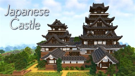 Dakudo Castle | Japanese Castle Complex | Minecraft Timelapse ...