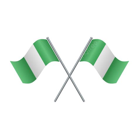 Nigeria Flag, Nigeria, Flag, Nigeria Day PNG and Vector with ...