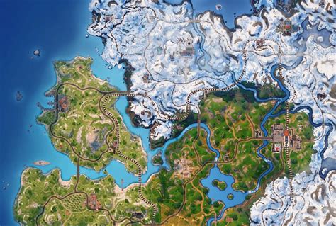 Découvrez la nouvelle carte de la saison 1 du chapitre 5 de Fortnite ...