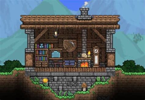 Pre-Boss House Design - Terraria | Terraria house design, Terraria ...