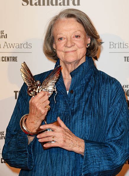 Dame Maggie Smith winner of the Best Actress award for 'The Lady In The ...