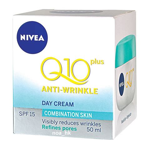 Nivea Q10 Plus Anti Wrinkle Light Day Cream SPF15 50ml Anti Aging ...