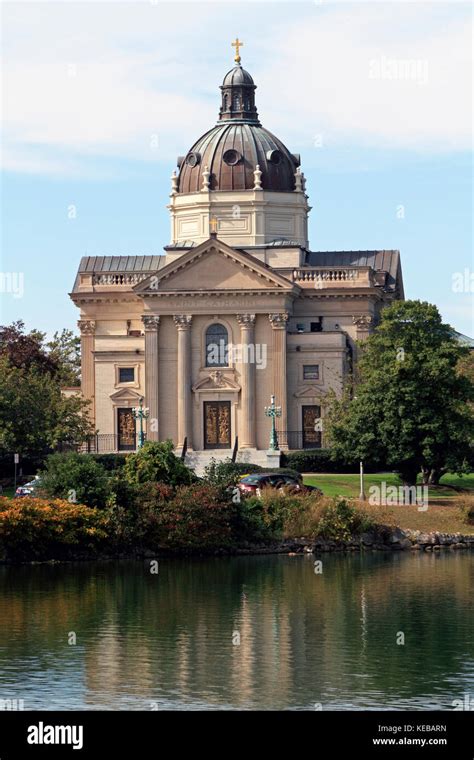 St. Catherine Catholic Church, Spring Lake, New Jersey, USA Stock Photo ...