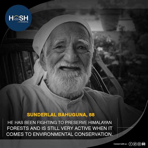 Sunderlal Bahuguna / Howcb6boqjcl3m : He was 94 years old at the time ...