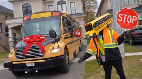 Surprising School Bus Head with his Dream School Bus!! (Emotional ...