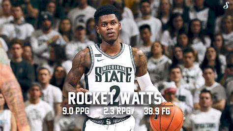 Rocket Watts Michigan St 2019-20 Season Highlights Montage | 9.0 PPG 2. ...