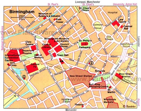 英国伯明翰城市地图_百度知道