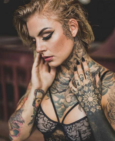 Beautiful heavily modified women | Girl tattoos, Hot tattoo girls ...