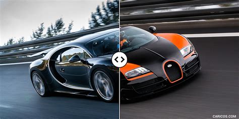 Bugatti Chiron vs. Veyron GS Vitesse