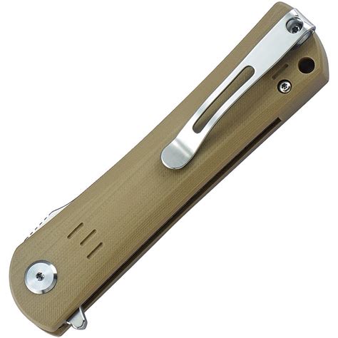 Bestech Kendo D2 Folding Knife Beige - Naa Gear