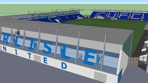 New Carlisle United Stadium on Shaddongate | 3D Warehouse