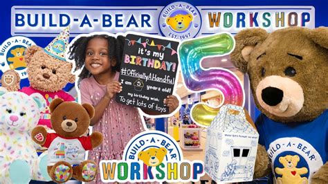 RYAN'S SURPRISE BIRTHDAY PARTY at Build-A-Bear Workshop! Guess who she ...