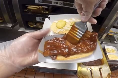 McDonald's teases 'farewell tour' of McRib sandwich