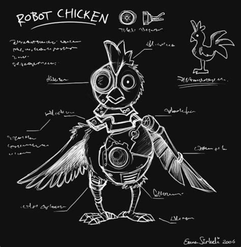 Robot Chicken by ZombiDJ on DeviantArt