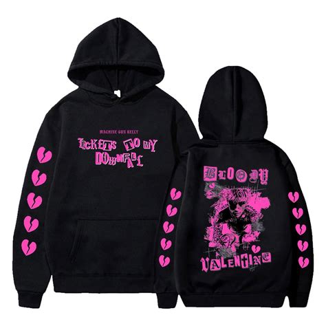 Machine Gun Kelly Hoodie Mgk Tickets To My Downfall Tour Merch Women ...