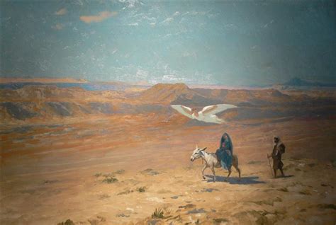 The Flight into Egypt, 1897 - Jean-Leon Gerome - WikiArt.org